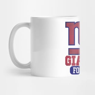 New York Giants Football Mug